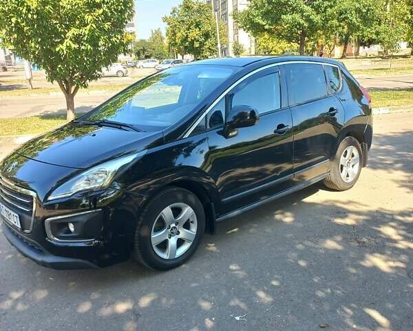 Черный Пежо 3008, объемом двигателя 1.56 л и пробегом 242 тыс. км за 10300 $, фото 1 на Automoto.ua