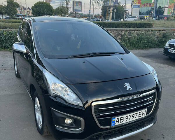 Чорний Пежо 3008, об'ємом двигуна 2 л та пробігом 241 тис. км за 10300 $, фото 1 на Automoto.ua