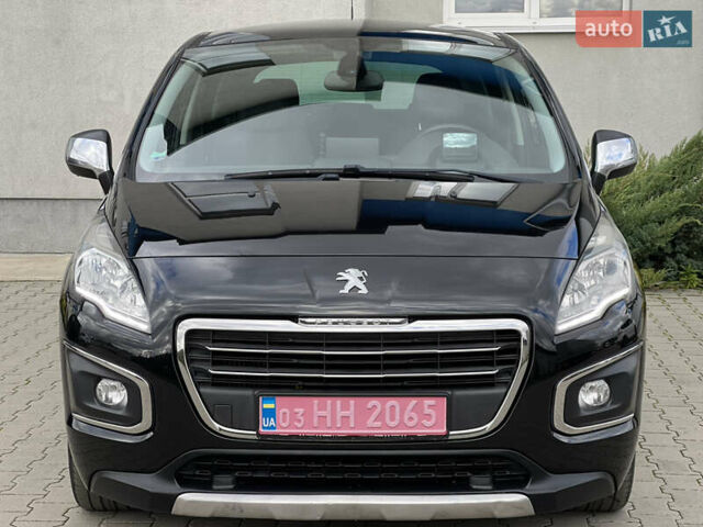 Черный Пежо 3008, объемом двигателя 1.6 л и пробегом 190 тыс. км за 13200 $, фото 1 на Automoto.ua
