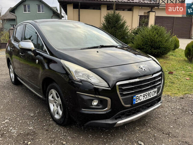 Черный Пежо 3008, объемом двигателя 1.56 л и пробегом 256 тыс. км за 12000 $, фото 1 на Automoto.ua