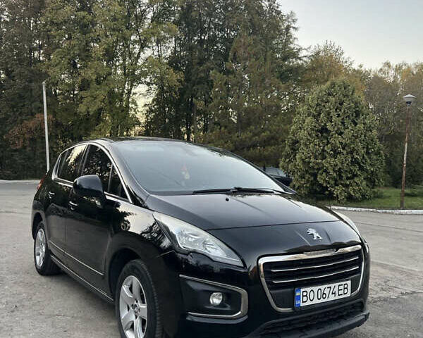 Черный Пежо 3008, объемом двигателя 1.56 л и пробегом 280 тыс. км за 12499 $, фото 1 на Automoto.ua