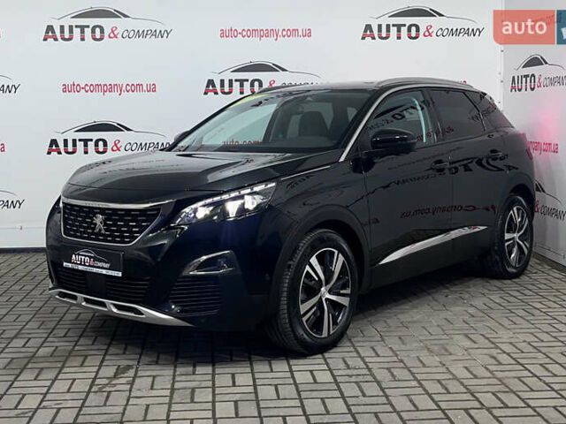 Черный Пежо 3008, объемом двигателя 1.5 л и пробегом 161 тыс. км за 20950 $, фото 1 на Automoto.ua