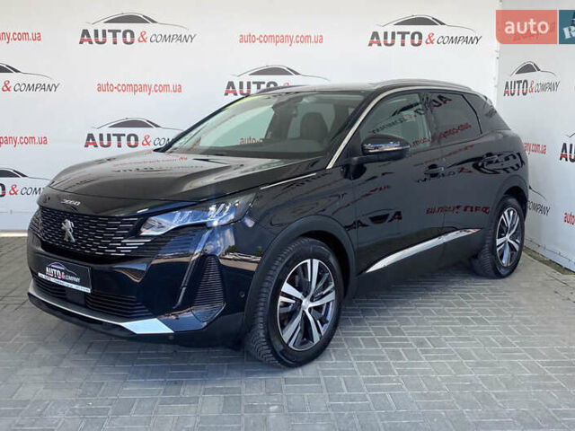 Чорний Пежо 3008, об'ємом двигуна 1.5 л та пробігом 154 тис. км за 23950 $, фото 1 на Automoto.ua