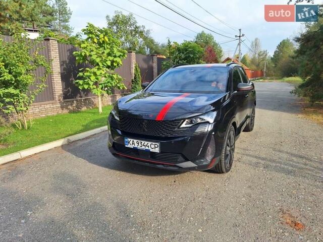 Чорний Пежо 3008, об'ємом двигуна 2 л та пробігом 105 тис. км за 32600 $, фото 1 на Automoto.ua