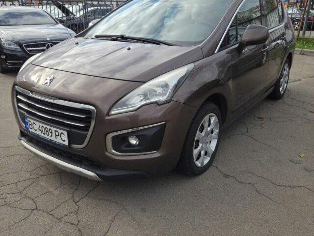 Коричневый Пежо 3008, объемом двигателя 1.6 л и пробегом 139 тыс. км за 10200 $, фото 1 на Automoto.ua