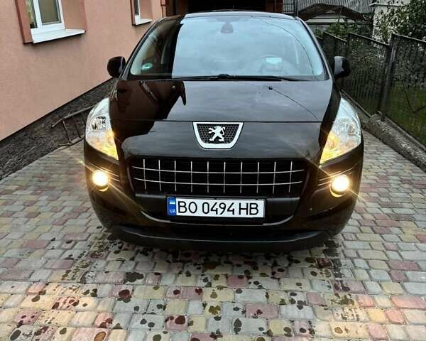 Коричневый Пежо 3008, объемом двигателя 1.56 л и пробегом 264 тыс. км за 8500 $, фото 1 на Automoto.ua