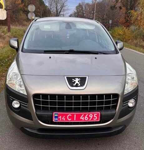 Коричневый Пежо 3008, объемом двигателя 1.6 л и пробегом 213 тыс. км за 8500 $, фото 1 на Automoto.ua