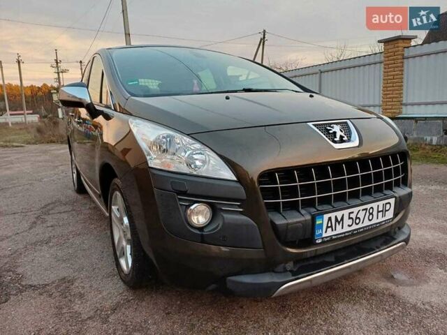 Коричневый Пежо 3008, объемом двигателя 1.6 л и пробегом 195 тыс. км за 10400 $, фото 1 на Automoto.ua