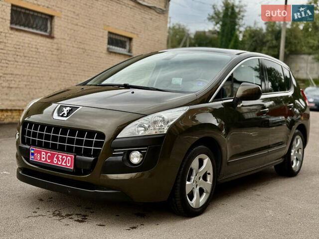 Коричневый Пежо 3008, объемом двигателя 1.6 л и пробегом 165 тыс. км за 6999 $, фото 1 на Automoto.ua