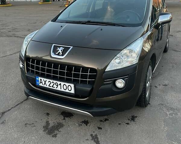 Коричневый Пежо 3008, объемом двигателя 1.6 л и пробегом 142 тыс. км за 8300 $, фото 1 на Automoto.ua