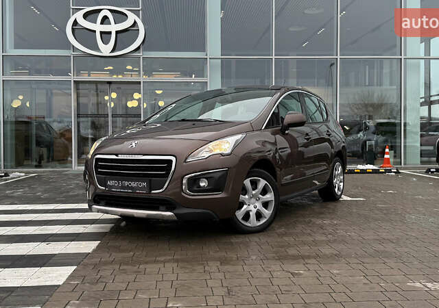 Коричневий Пежо 3008, об'ємом двигуна 1.6 л та пробігом 197 тис. км за 9900 $, фото 1 на Automoto.ua