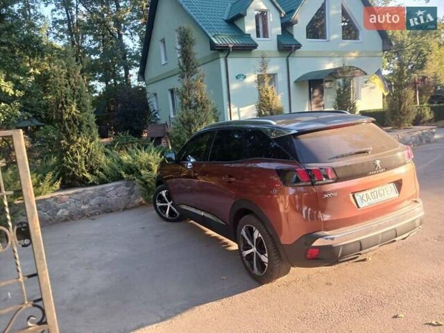 Коричневый Пежо 3008, объемом двигателя 2 л и пробегом 130 тыс. км за 22500 $, фото 1 на Automoto.ua