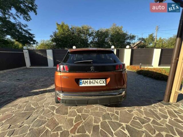 Коричневий Пежо 3008, об'ємом двигуна 2 л та пробігом 123 тис. км за 21000 $, фото 1 на Automoto.ua