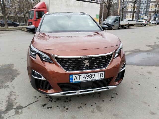 Коричневый Пежо 3008, объемом двигателя 2 л и пробегом 147 тыс. км за 22500 $, фото 1 на Automoto.ua