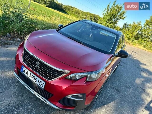 Червоний Пежо 3008, об'ємом двигуна 2 л та пробігом 183 тис. км за 22800 $, фото 1 на Automoto.ua