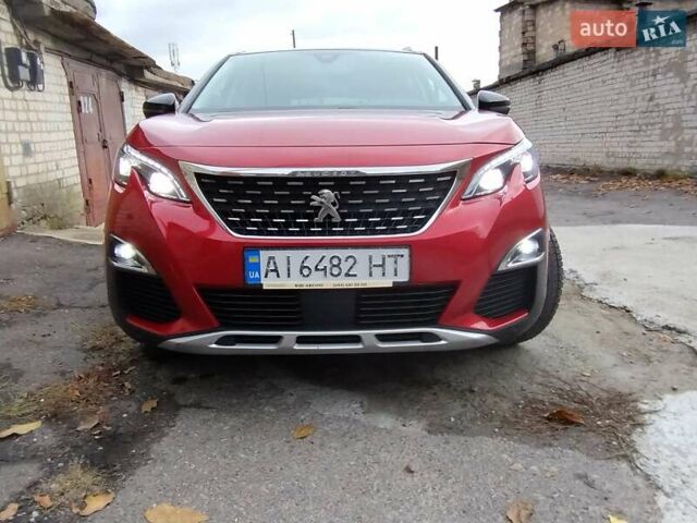 Червоний Пежо 3008, об'ємом двигуна 2 л та пробігом 126 тис. км за 22500 $, фото 1 на Automoto.ua