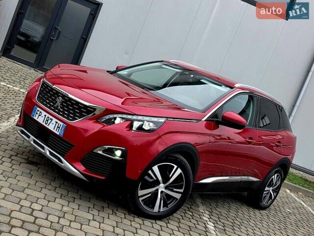 Красный Пежо 3008, объемом двигателя 1.5 л и пробегом 159 тыс. км за 21750 $, фото 1 на Automoto.ua