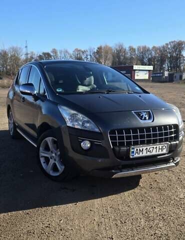 Серый Пежо 3008, объемом двигателя 1.6 л и пробегом 243 тыс. км за 9000 $, фото 1 на Automoto.ua