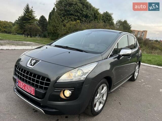 Серый Пежо 3008, объемом двигателя 2 л и пробегом 190 тыс. км за 9790 $, фото 1 на Automoto.ua
