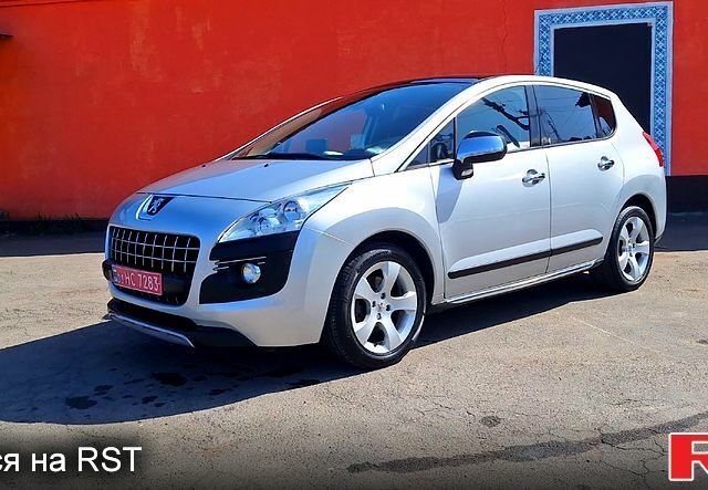 Серый Пежо 3008, объемом двигателя 20 л и пробегом 186 тыс. км за 10100 $, фото 1 на Automoto.ua