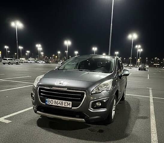 Сірий Пежо 3008, об'ємом двигуна 1.6 л та пробігом 221 тис. км за 10200 $, фото 1 на Automoto.ua