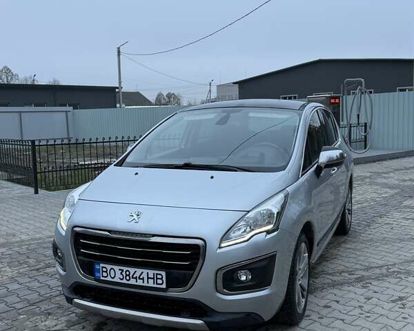 Сірий Пежо 3008, об'ємом двигуна 1.6 л та пробігом 195 тис. км за 10699 $, фото 1 на Automoto.ua