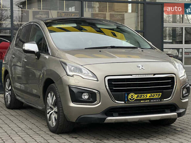 Серый Пежо 3008, объемом двигателя 2 л и пробегом 217 тыс. км за 12000 $, фото 1 на Automoto.ua