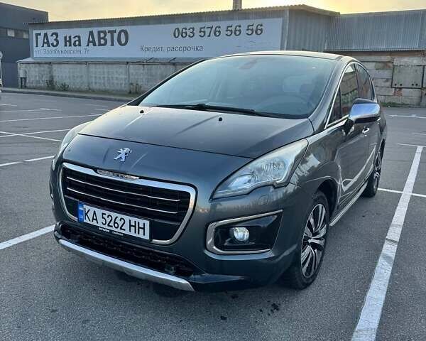 Серый Пежо 3008, объемом двигателя 2 л и пробегом 276 тыс. км за 9900 $, фото 1 на Automoto.ua