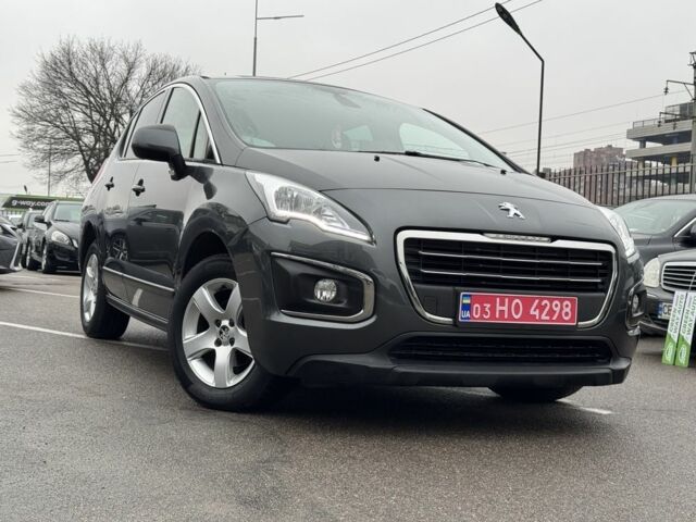 Серый Пежо 3008, объемом двигателя 1.6 л и пробегом 171 тыс. км за 14600 $, фото 1 на Automoto.ua