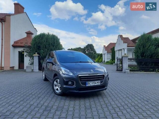 Серый Пежо 3008, объемом двигателя 1.56 л и пробегом 216 тыс. км за 12500 $, фото 1 на Automoto.ua