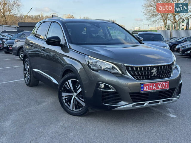 Серый Пежо 3008, объемом двигателя 1.56 л и пробегом 182 тыс. км за 18999 $, фото 1 на Automoto.ua