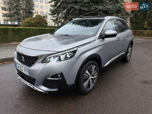 Серый Пежо 3008, объемом двигателя 1.6 л и пробегом 166 тыс. км за 19850 $, фото 1 на Automoto.ua