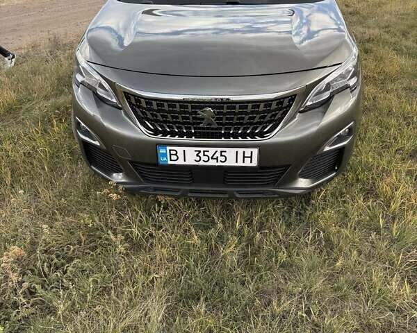 Серый Пежо 3008, объемом двигателя 1.56 л и пробегом 139 тыс. км за 21500 $, фото 1 на Automoto.ua