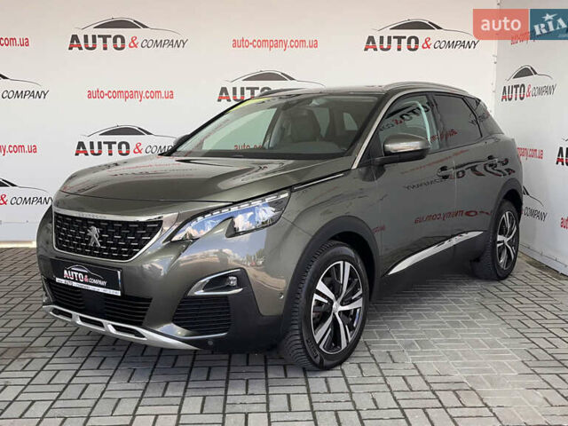 Серый Пежо 3008, объемом двигателя 1.5 л и пробегом 189 тыс. км за 20950 $, фото 1 на Automoto.ua