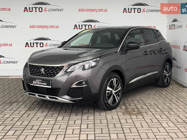 Серый Пежо 3008, объемом двигателя 1.5 л и пробегом 168 тыс. км за 20950 $, фото 1 на Automoto.ua