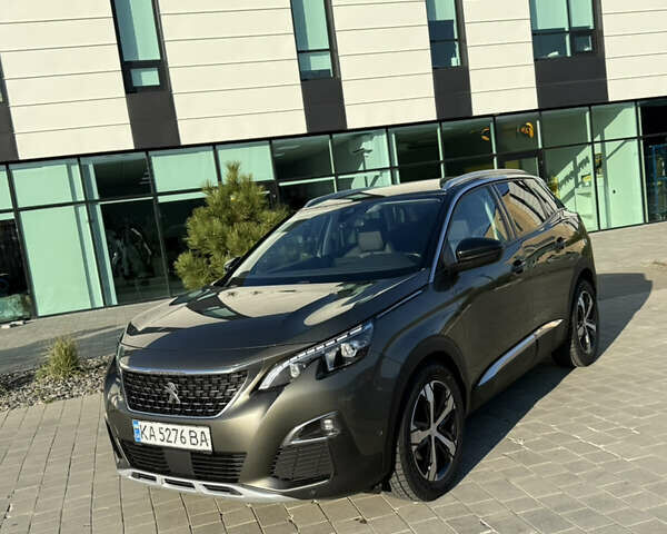 Серый Пежо 3008, объемом двигателя 1.5 л и пробегом 160 тыс. км за 21500 $, фото 1 на Automoto.ua