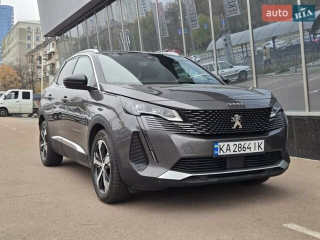 Серый Пежо 3008, объемом двигателя 2 л и пробегом 130 тыс. км за 28500 $, фото 1 на Automoto.ua