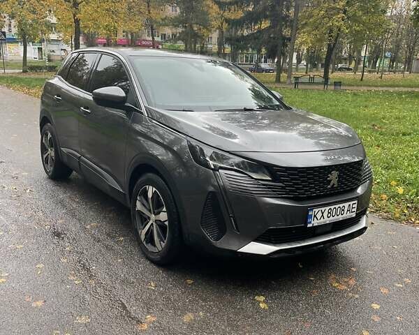 Серый Пежо 3008, объемом двигателя 1.5 л и пробегом 92 тыс. км за 22500 $, фото 1 на Automoto.ua