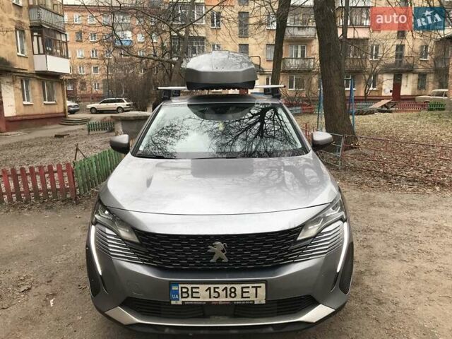 Серый Пежо 3008, объемом двигателя 2 л и пробегом 65 тыс. км за 27000 $, фото 1 на Automoto.ua