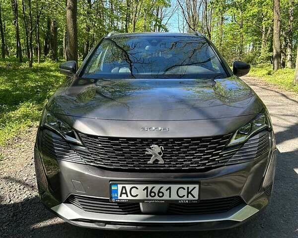 Сірий Пежо 3008, об'ємом двигуна 1.5 л та пробігом 4 тис. км за 31700 $, фото 1 на Automoto.ua