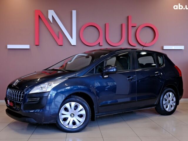 Синий Пежо 3008, объемом двигателя 1.6 л и пробегом 119 тыс. км за 6900 $, фото 1 на Automoto.ua