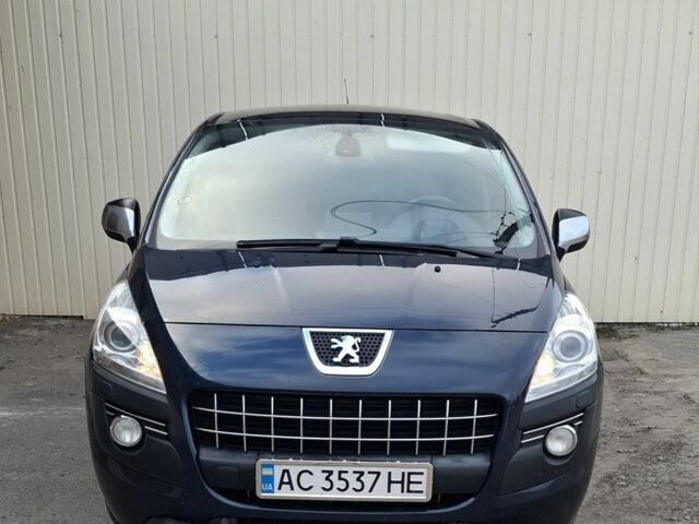 Синий Пежо 3008, объемом двигателя 1.6 л и пробегом 380 тыс. км за 7900 $, фото 1 на Automoto.ua