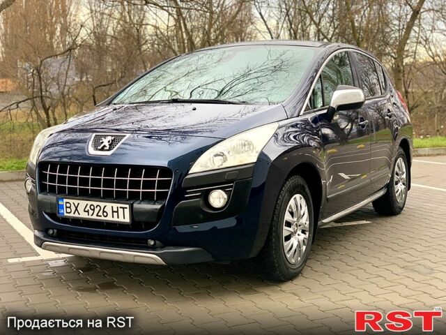 Синій Пежо 3008, об'ємом двигуна 2 л та пробігом 272 тис. км за 9700 $, фото 1 на Automoto.ua