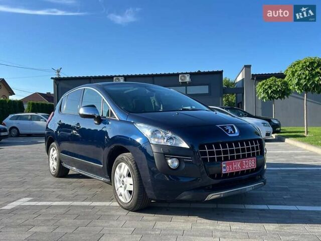 Синий Пежо 3008, объемом двигателя 1.6 л и пробегом 134 тыс. км за 8600 $, фото 1 на Automoto.ua