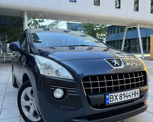 Синий Пежо 3008, объемом двигателя 1.56 л и пробегом 230 тыс. км за 9000 $, фото 1 на Automoto.ua
