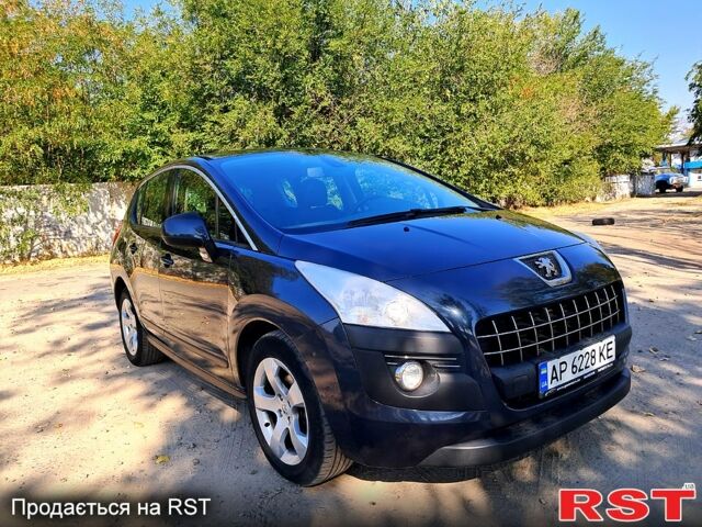 Синий Пежо 3008, объемом двигателя 1.6 л и пробегом 272 тыс. км за 9800 $, фото 1 на Automoto.ua