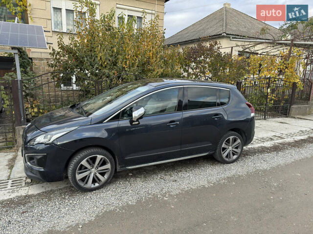 Синий Пежо 3008, объемом двигателя 1.56 л и пробегом 152 тыс. км за 12300 $, фото 1 на Automoto.ua