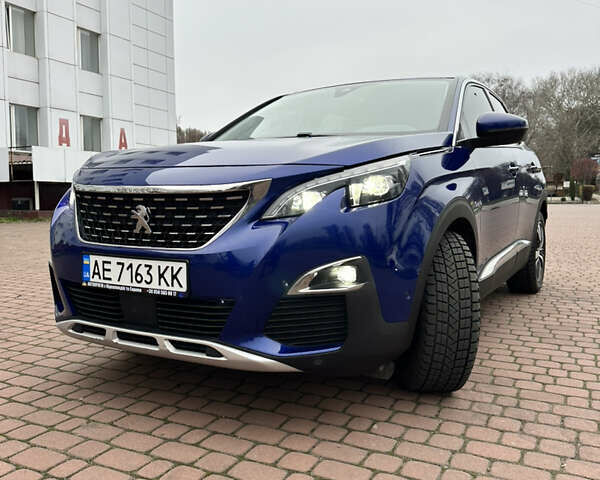 Синий Пежо 3008, объемом двигателя 1.5 л и пробегом 214 тыс. км за 17500 $, фото 1 на Automoto.ua