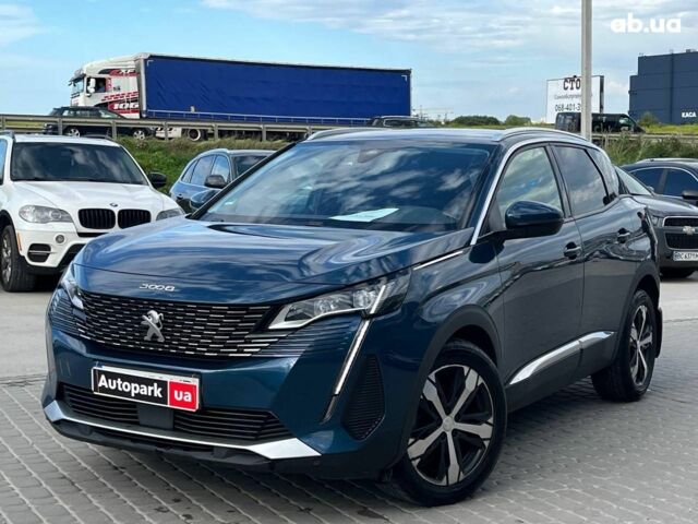 Синій Пежо 3008, об'ємом двигуна 2 л та пробігом 73 тис. км за 27790 $, фото 1 на Automoto.ua
