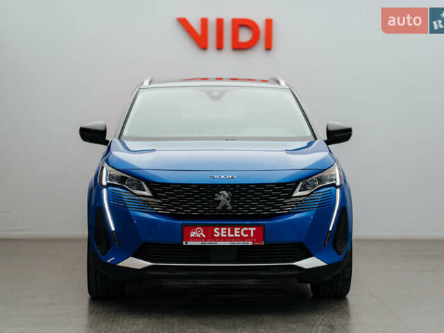 Синій Пежо 3008, об'ємом двигуна 2 л та пробігом 52 тис. км за 27672 $, фото 1 на Automoto.ua